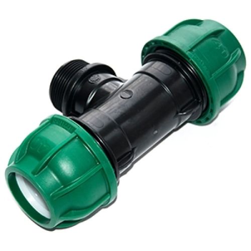 Тройник с наружной резьбой Irritec 25х3/4"х25