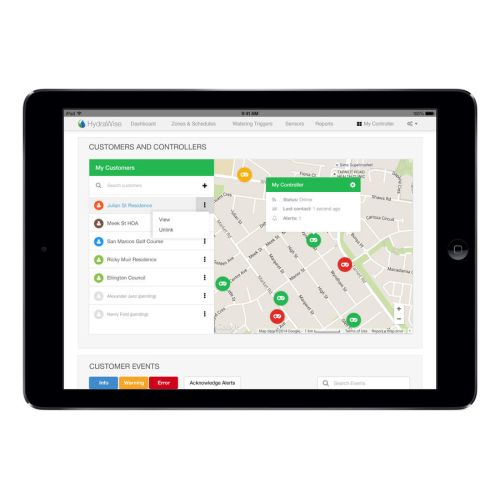 Wi-Fi контролер Hunter HC-601i-E 6 зон поливу Wi-Fi контролер Hunter HC-601i-E 6 зон поливу
