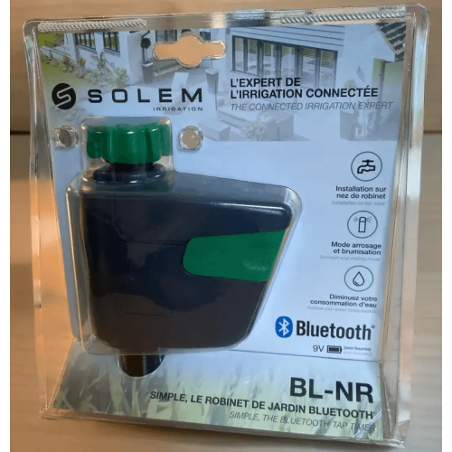 Садовый таймер Solem BL-NR bluetooth на 1 зону Садовый таймер Solem BL-NR bluetooth на 1 зону